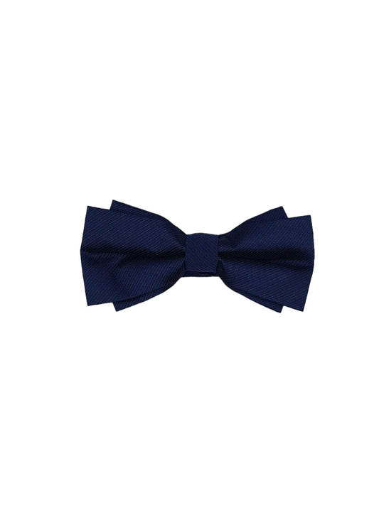 Sapphire Geometric Style Bow Tie