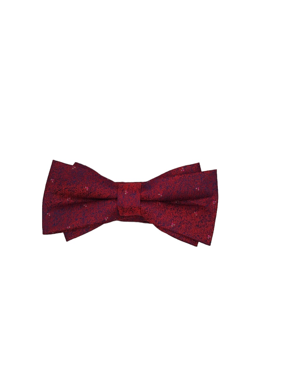 Scarlet Geometric Bow Tie