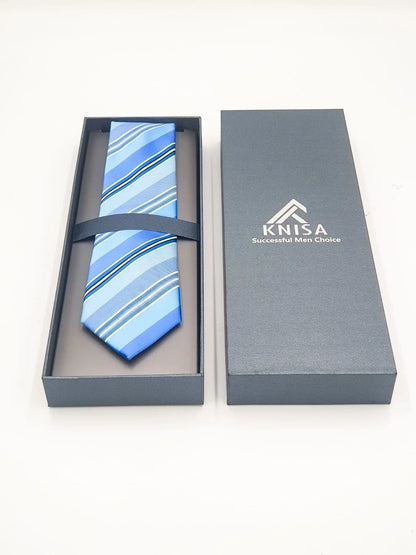 Blue Stripe Elegance Tie