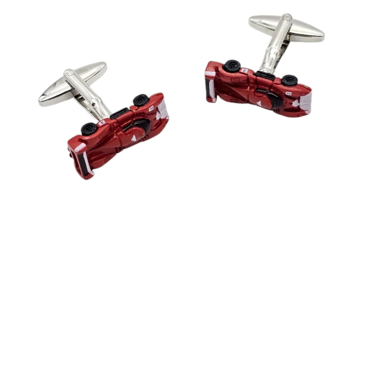 Red Sports Car Cufflink