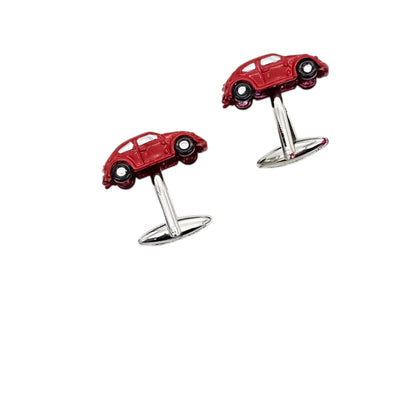 Red Car Type Cufflink