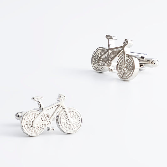 Cyclist's Charm Premium Metal Cufflinks